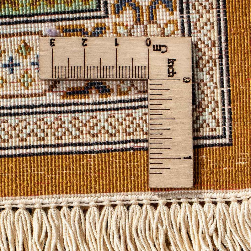 Ghom Teppich 55x77cm - Perserteppich - mehrfarbig