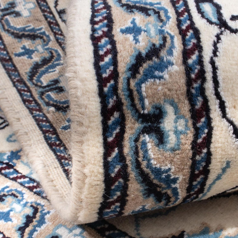 Nain Teppich 192x194cm - Perserteppich - dunkelblau