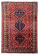Shiraz Teppich 201x287cm - Perserteppich - rot