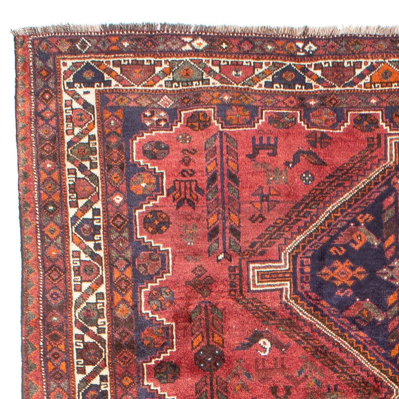 Shiraz Teppich 201x287cm - Perserteppich - rot