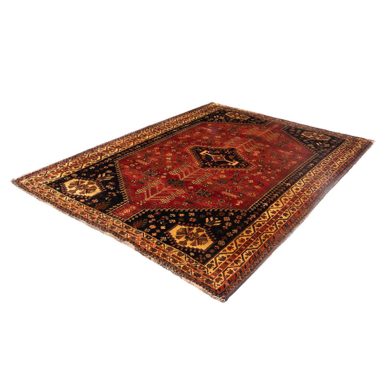 Ghashghai Teppich 173x225cm - Perserteppich - dunkelrot