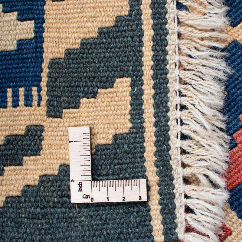 Kelim Fars Teppich 105x147cm - mehrfarbig