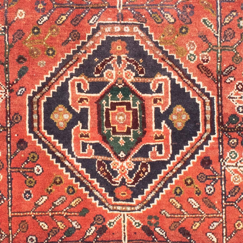 Shiraz Teppich 92x136cm - Perserteppich - dunkelrot