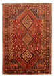 Shiraz Teppich 164x238cm - Perserteppich - rost