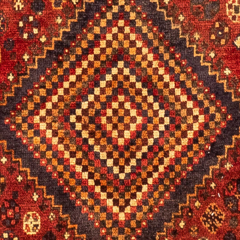 Shiraz Teppich 164x238cm - Perserteppich - rost