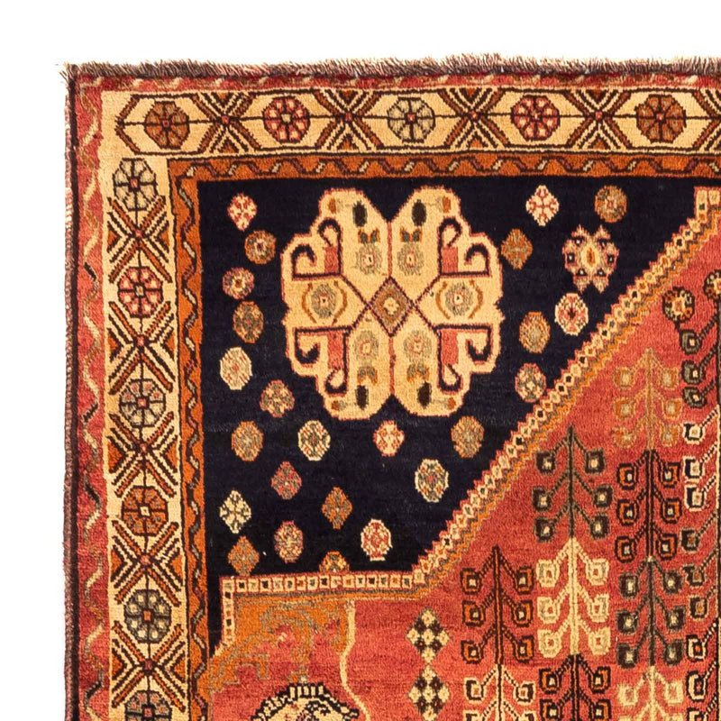 Shiraz Teppich 161x260cm - Perserteppich - hellrot