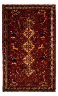 Shiraz Teppich 178x298cm - Perserteppich - dunkelrot – product image