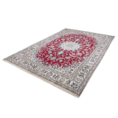 Nain Teppich 197x294cm - Perserteppich - dunkelrot
