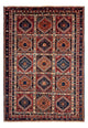 Yalameh Teppich 217x318cm - Perserteppich - dunkelblau