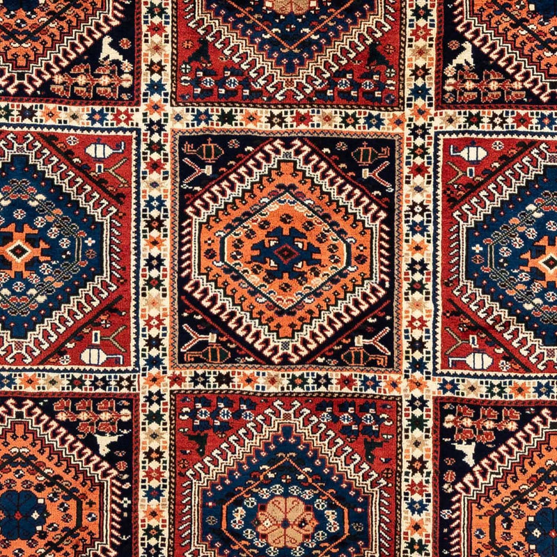 Yalameh Teppich 217x318cm - Perserteppich - dunkelblau