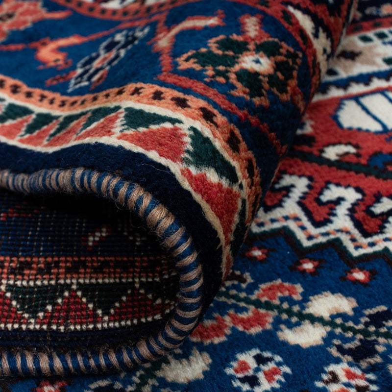 Yalameh Teppich 217x318cm - Perserteppich - dunkelblau