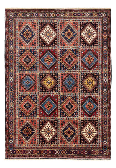Yalameh Teppich 206x284cm - Perserteppich - hellrot