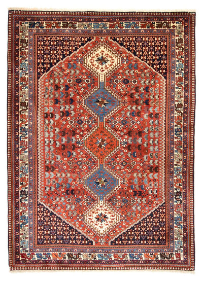 Yalameh Teppich 152x213cm - Perserteppich - rot