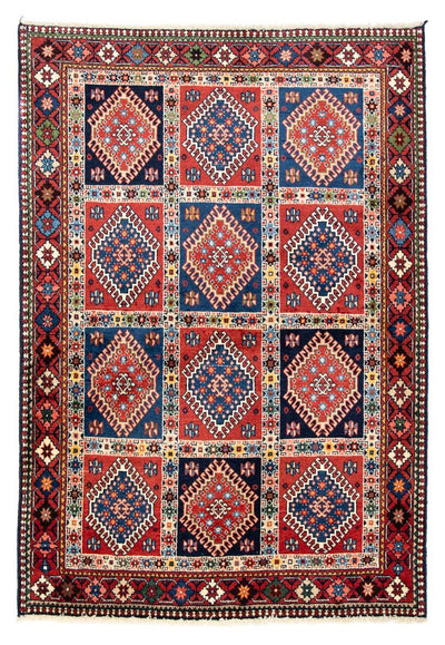 Yalameh Teppich 140x200cm - Perserteppich - mehrfarbig