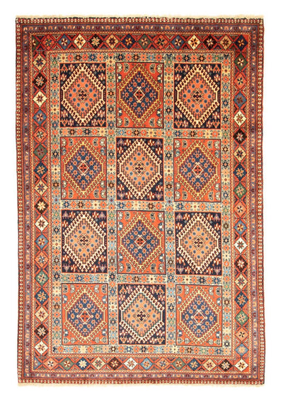 Yalameh Teppich 148x220cm - Perserteppich - mehrfarbig