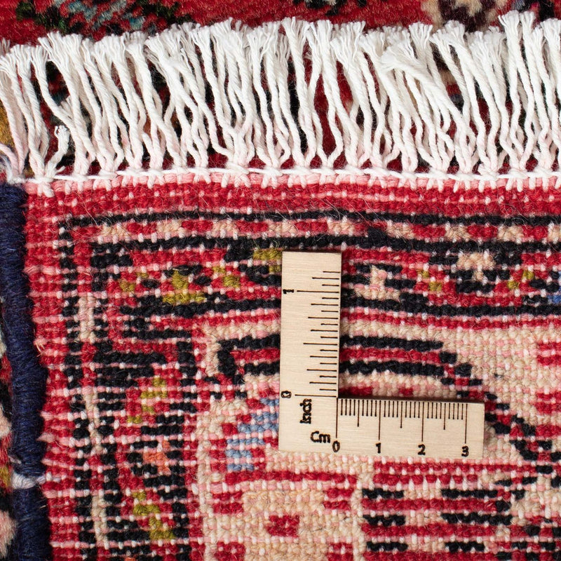 Hamadan Teppich 79x128cm - Perserteppich - rot