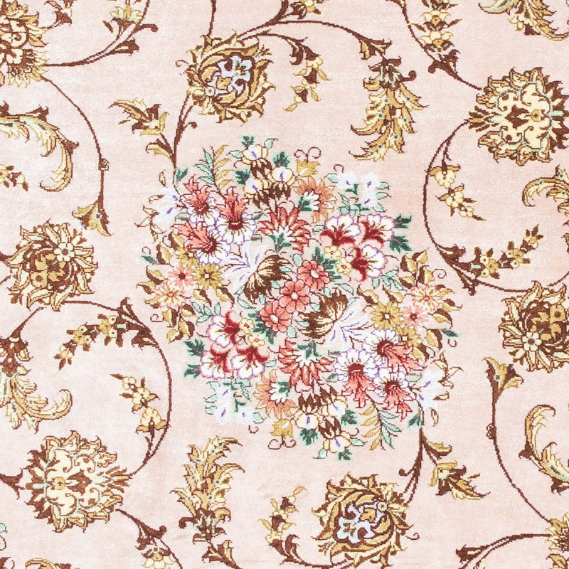 Ghom Teppich 80x123cm - Perserteppich - beige