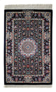 Ghom Teppich 61x98cm - Perserteppich - dunkelblau