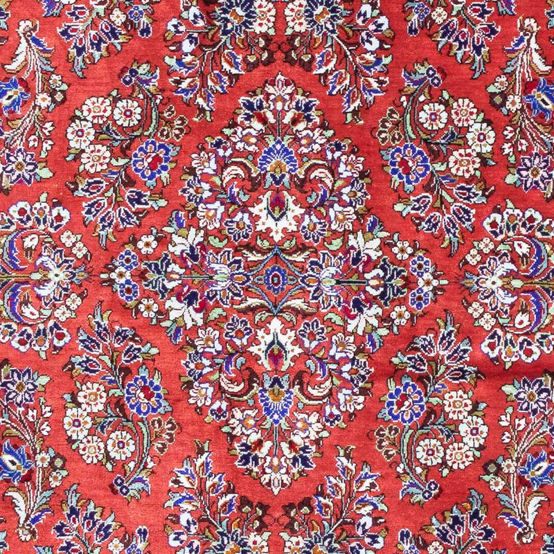 Ghom Teppich 77x134cm - Perserteppich - rot