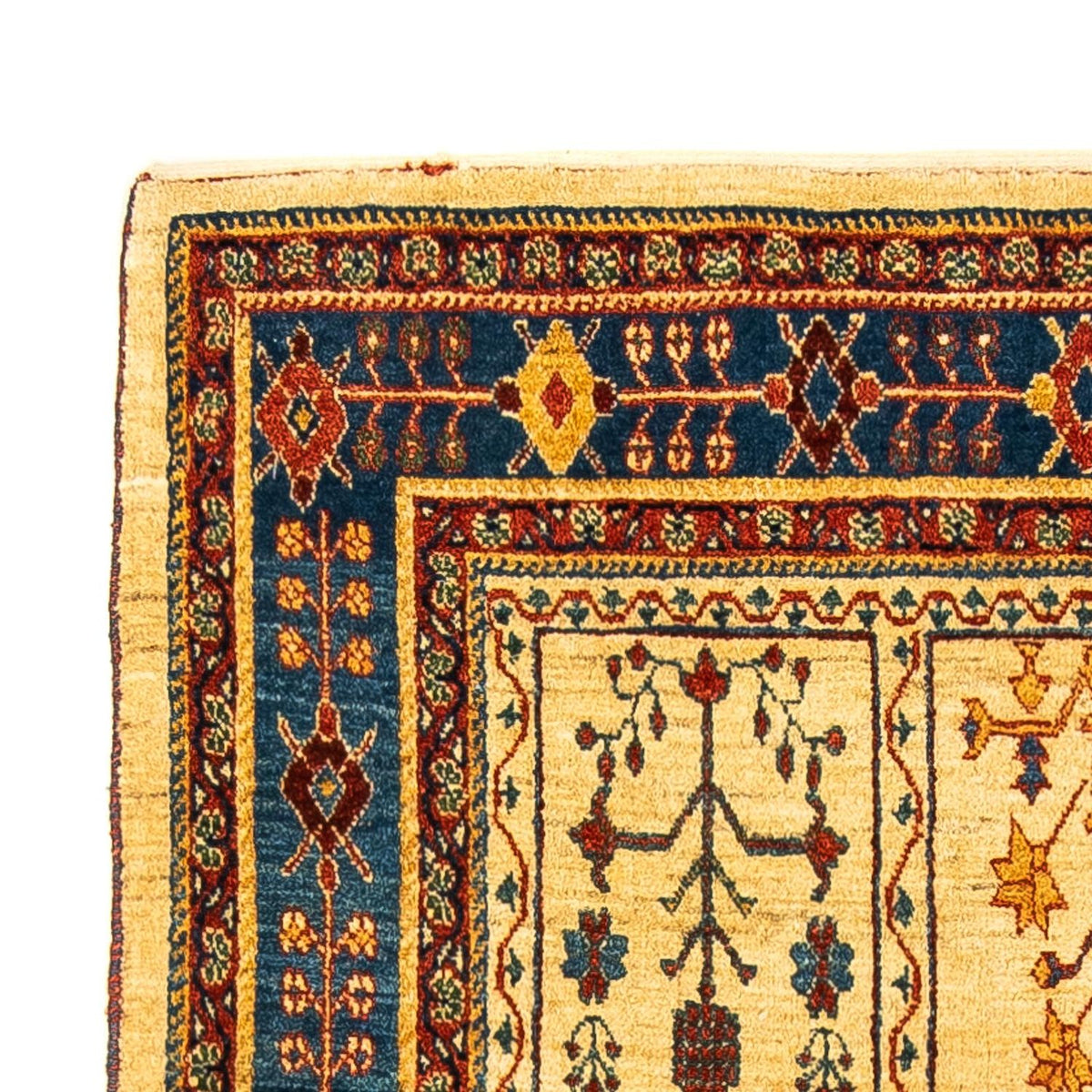 Kaschkuli Teppich 105x143cm - Perserteppich - beige