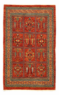 Kaschkuli Teppich 84x134cm - Perserteppich - dunkelrot – product image