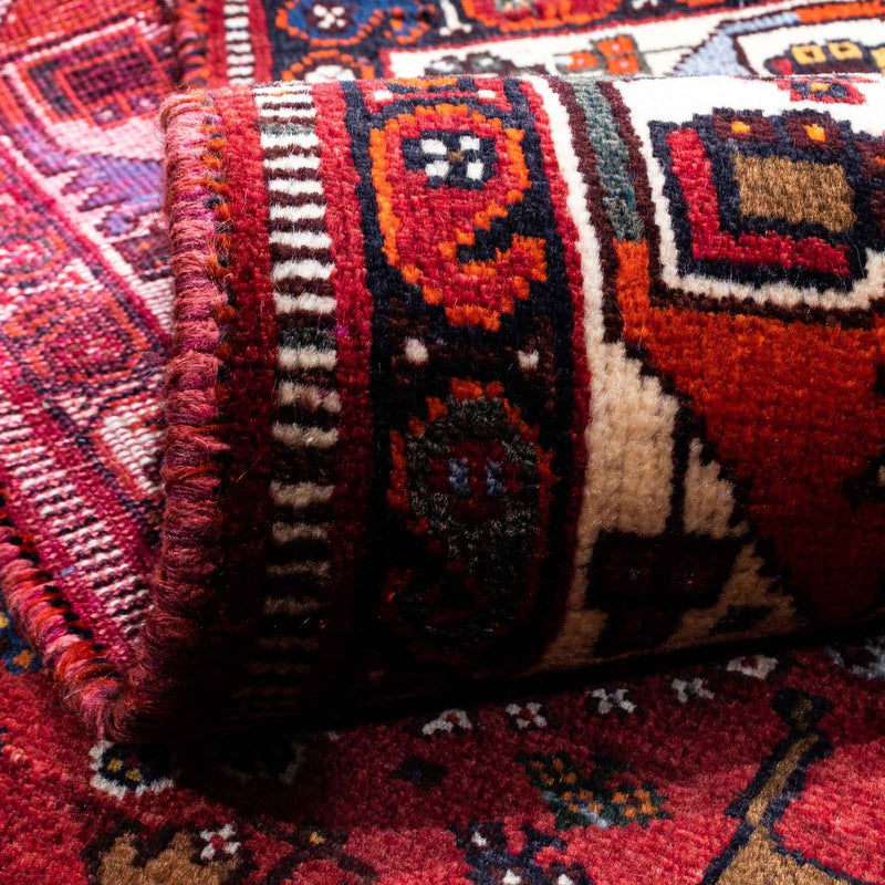 Shiraz Teppich 183x257cm - Perserteppich - rot