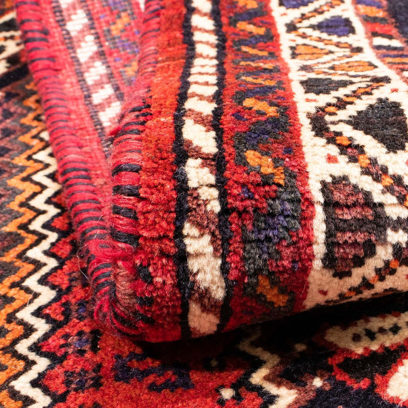 Shiraz Teppich 115x169cm - Perserteppich - dunkelrot