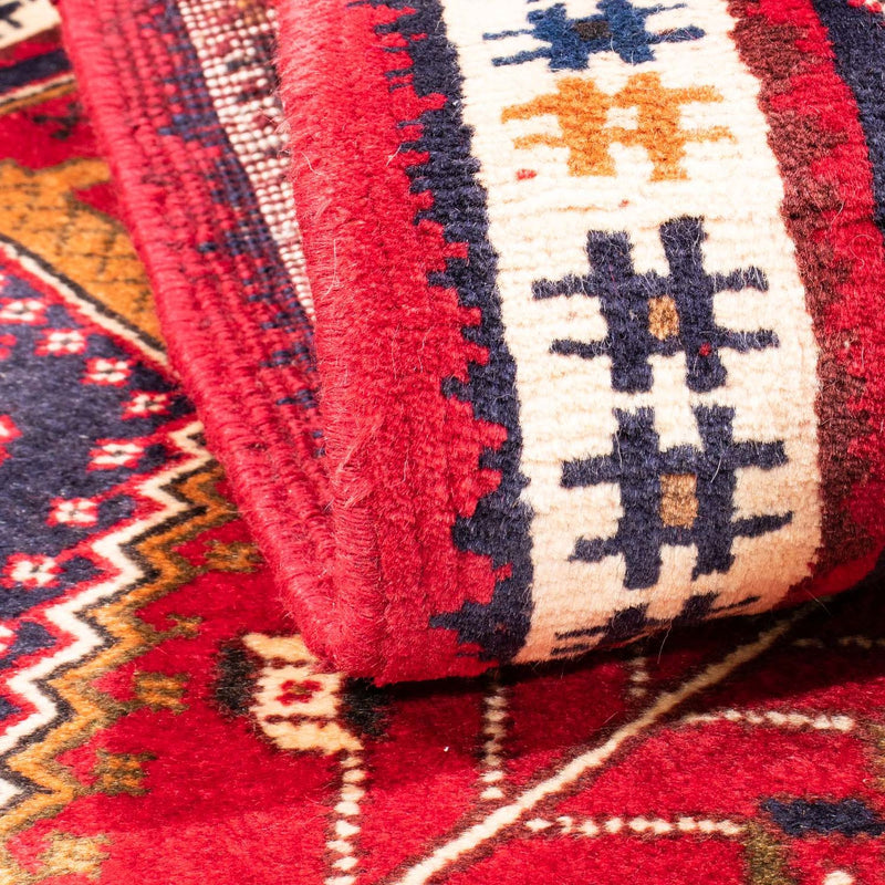 Shiraz Teppich 105x153cm - Perserteppich - dunkelrot