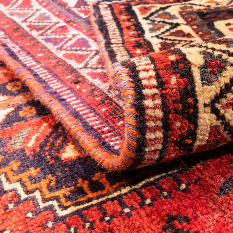 Shiraz Teppich 122x157cm - Perserteppich - dunkelrot
