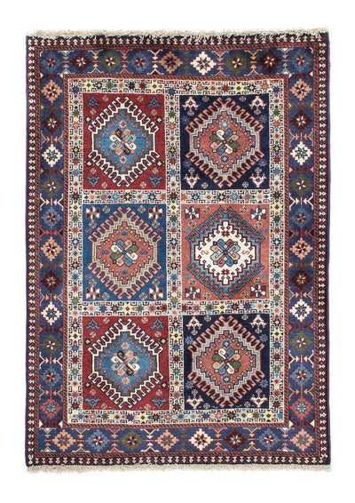 Yalameh Teppich 98x134cm - Perserteppich - blau