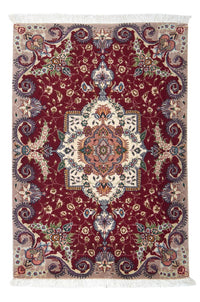 Täbriz - 50 Raj Teppich 63x93cm - Perserteppich - rot – product image