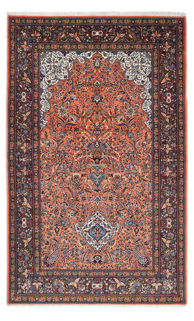 Ghom Teppich 135x219cm - Perserteppich - rost