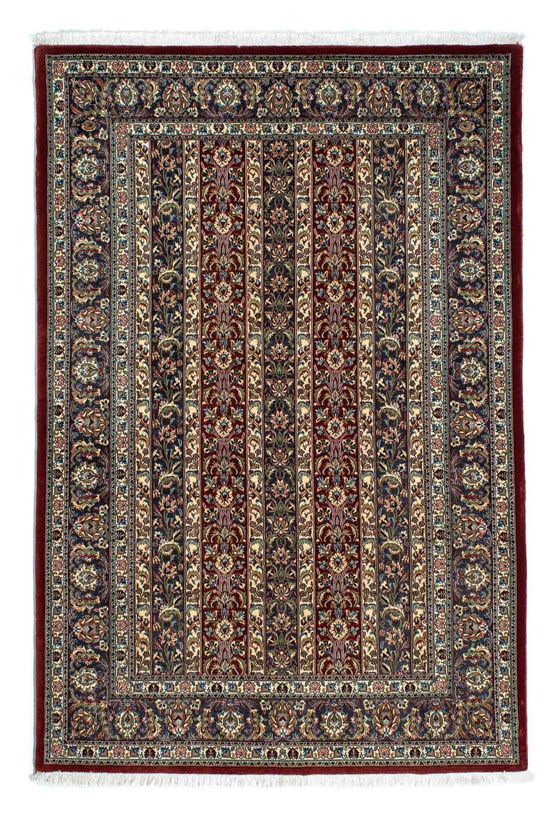 Ghom - Seide Teppich 132x202cm - Perserteppich - mehrfarbig
