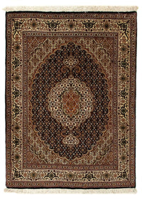 Täbriz - 50 Raj Teppich 83x114cm - Perserteppich - dunkelblau – product image