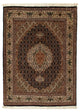 Täbriz - 50 Raj Teppich 83x114cm - Perserteppich - dunkelblau