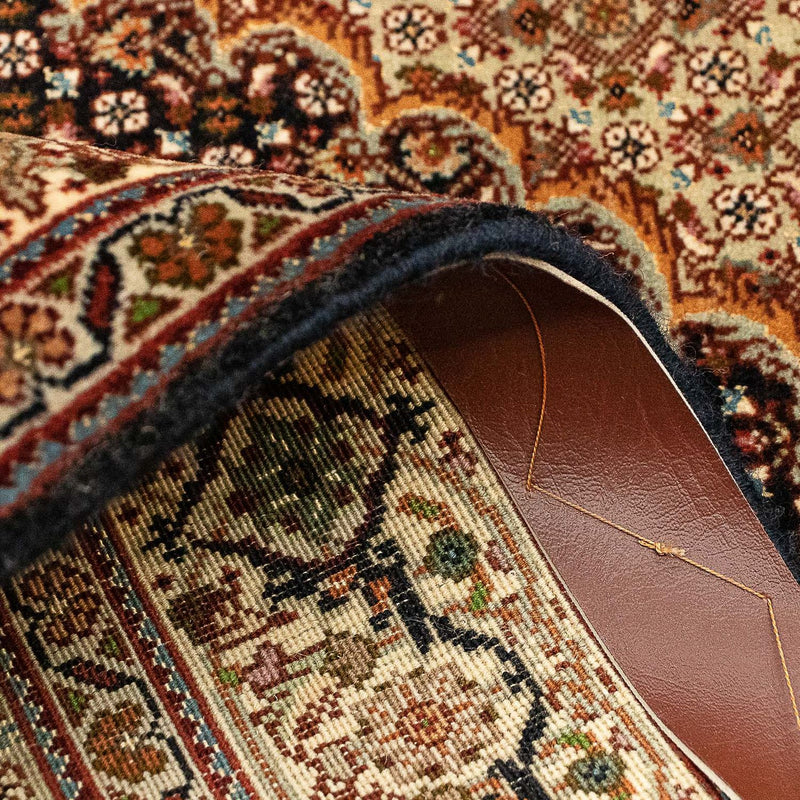 Täbriz - 50 Raj Teppich 83x114cm - Perserteppich - dunkelblau
