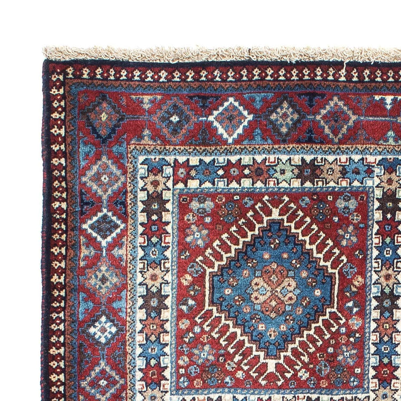 Yalameh Teppich 102x146cm - Perserteppich - hellrot