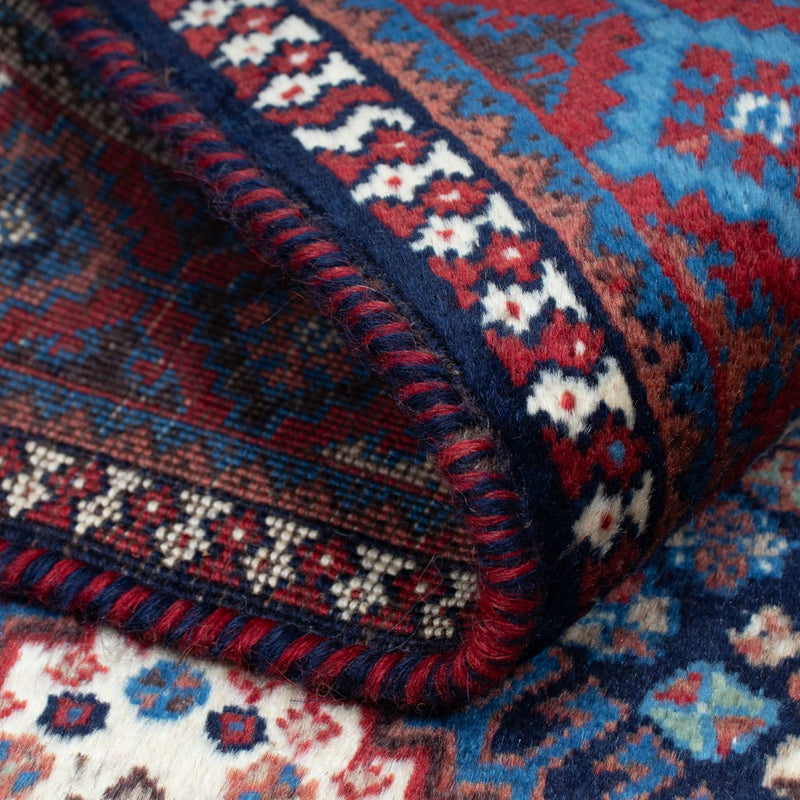 Yalameh Teppich 102x146cm - Perserteppich - hellrot