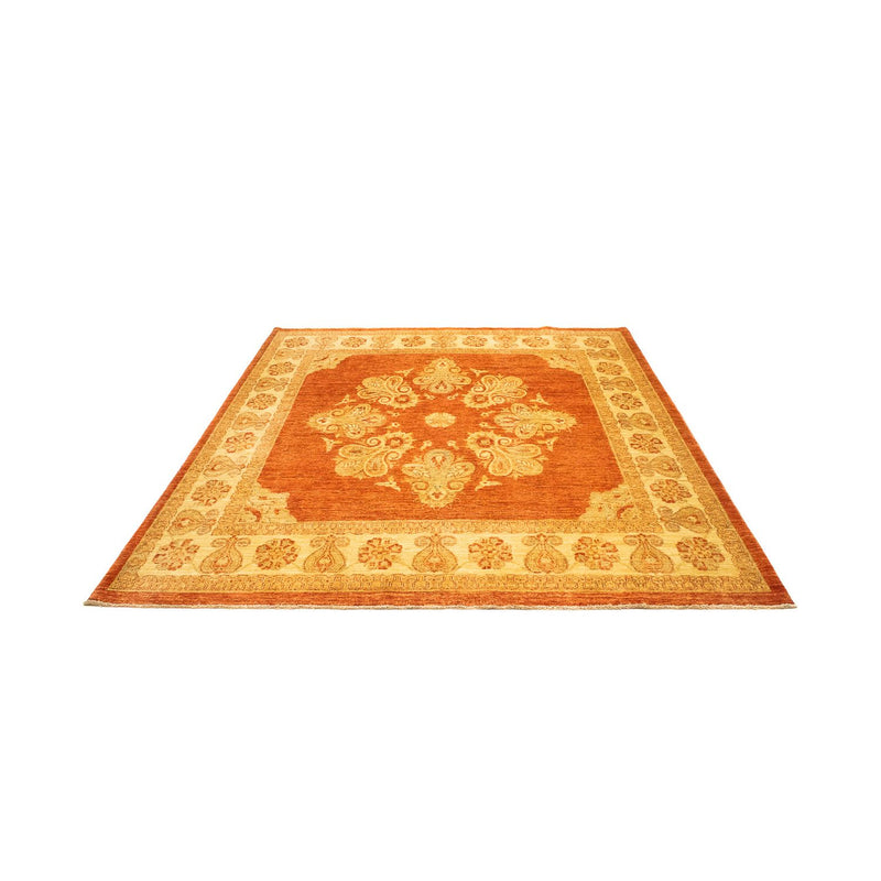 Farahan Teppich 202x205cm - Perserteppich - rost