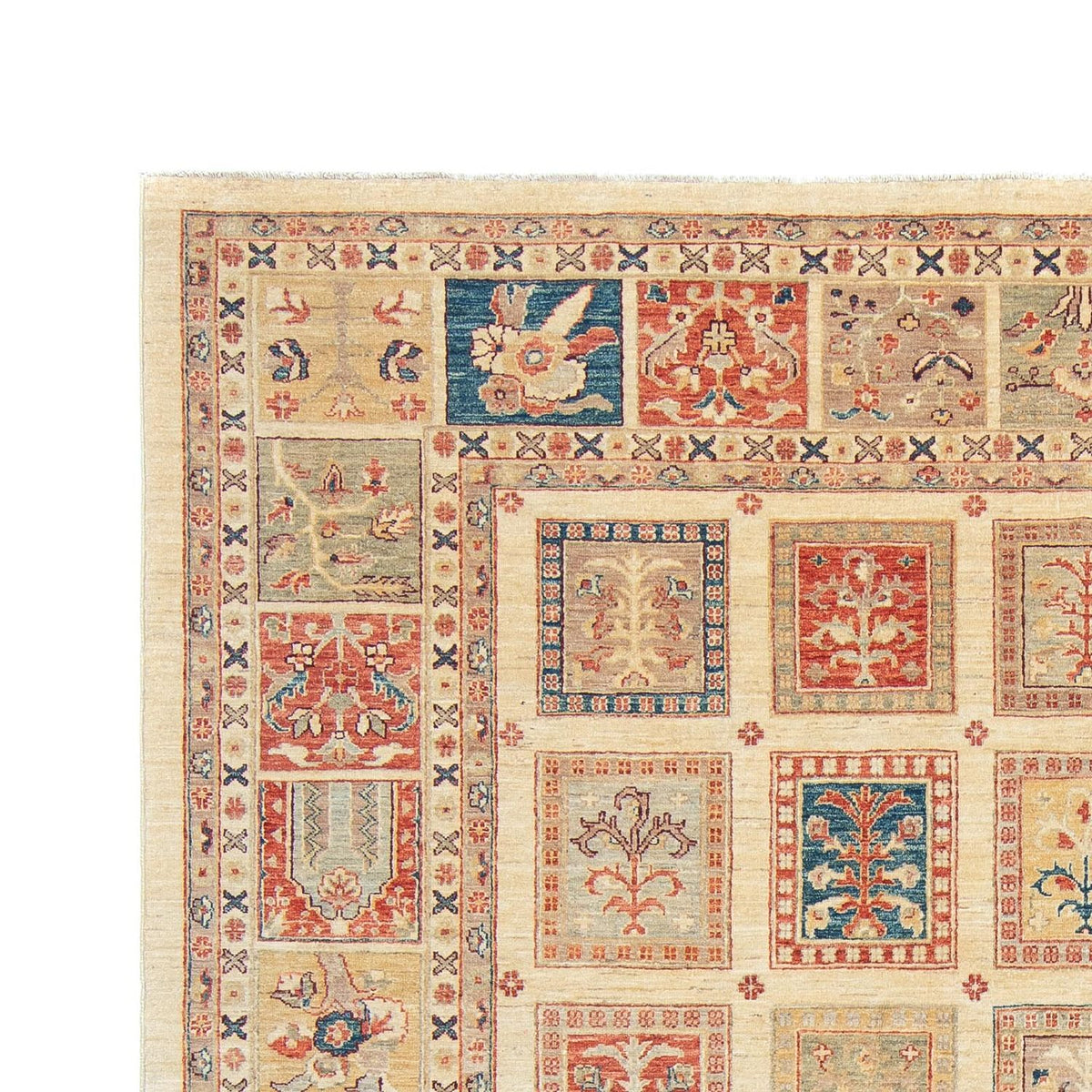 Ziegler Teppich 253x358cm - Orientteppich - beige