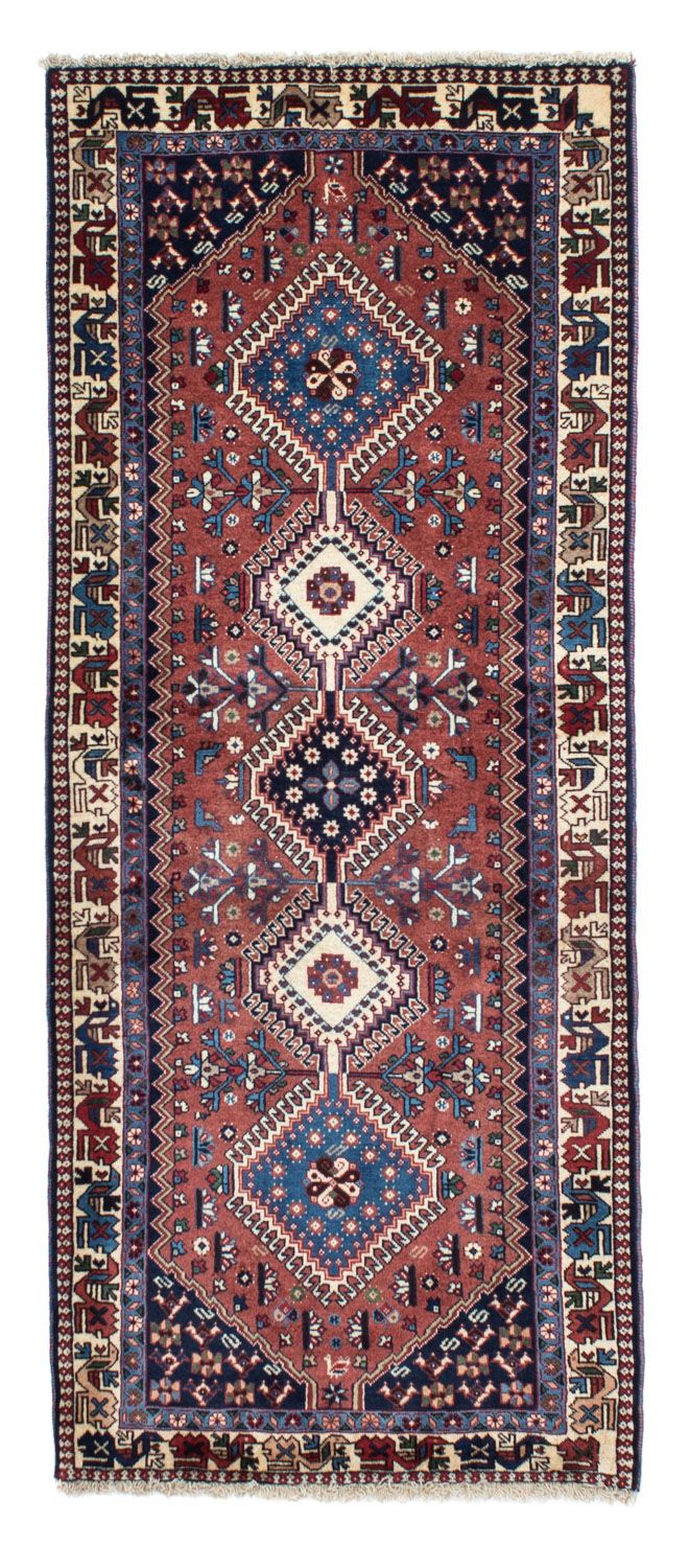 Yalameh Teppich 83x202cm - Perserteppich - braun