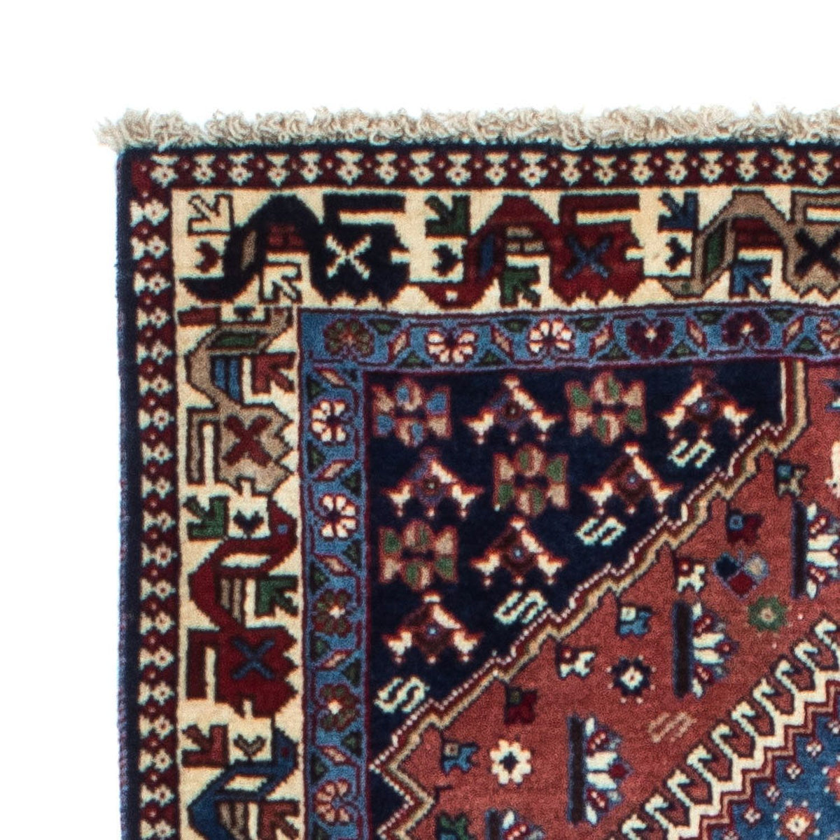 Yalameh Teppich 83x202cm - Perserteppich - braun