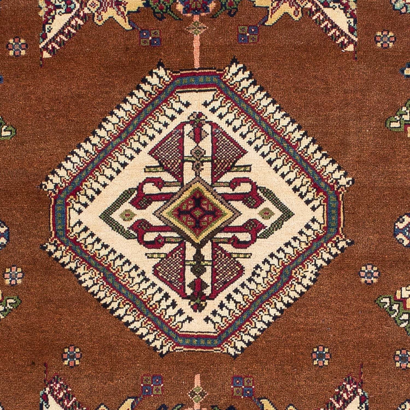 Shiraz Teppich 120x158cm - Perserteppich - braun