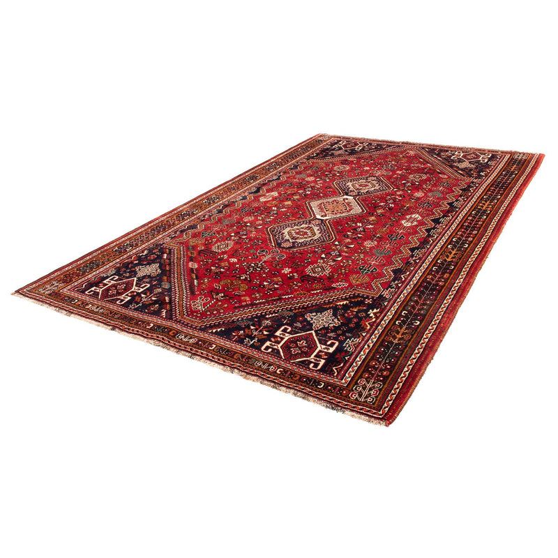 Shiraz Teppich 189x298cm - Perserteppich - dunkelrot