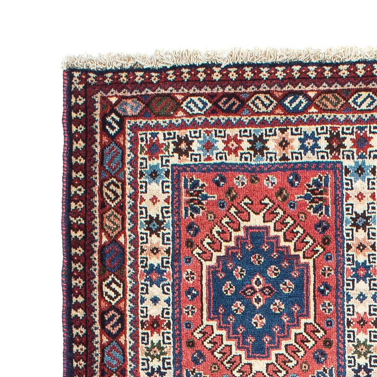 Yalameh Teppich 81x195cm - Perserteppich - hellrot