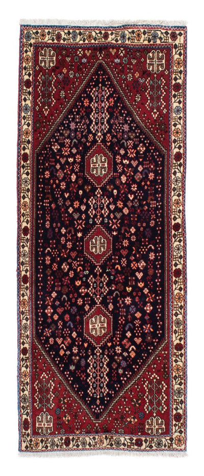 Shiraz Teppich 77x185cm - Perserteppich - dunkelblau