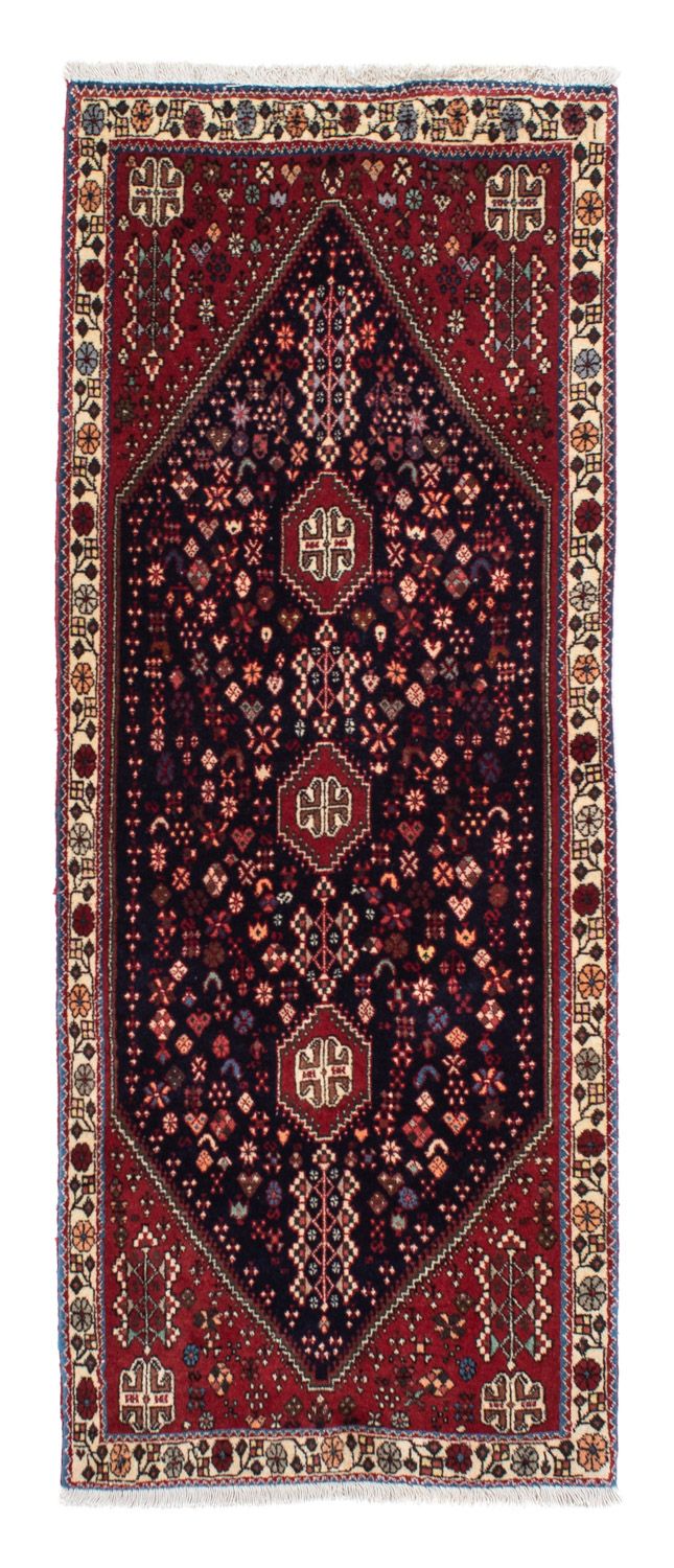 Shiraz Teppich 77x185cm - Perserteppich - dunkelblau