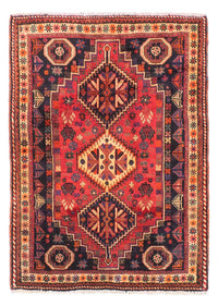 Shiraz Teppich 118x163cm - Perserteppich - dunkelrot – product image