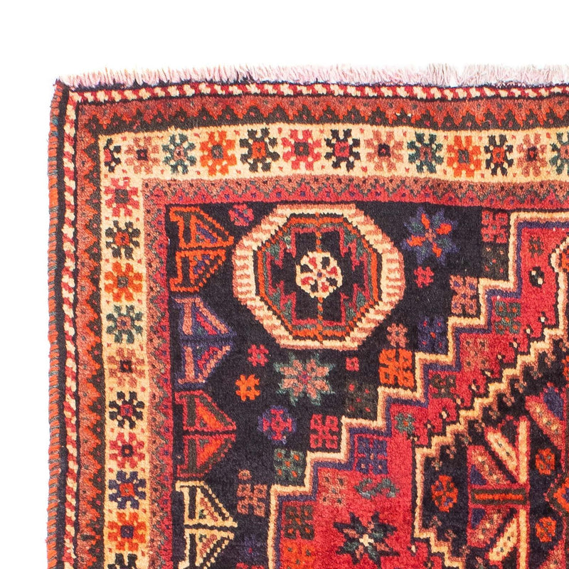 Shiraz Teppich 118x163cm - Perserteppich - dunkelrot