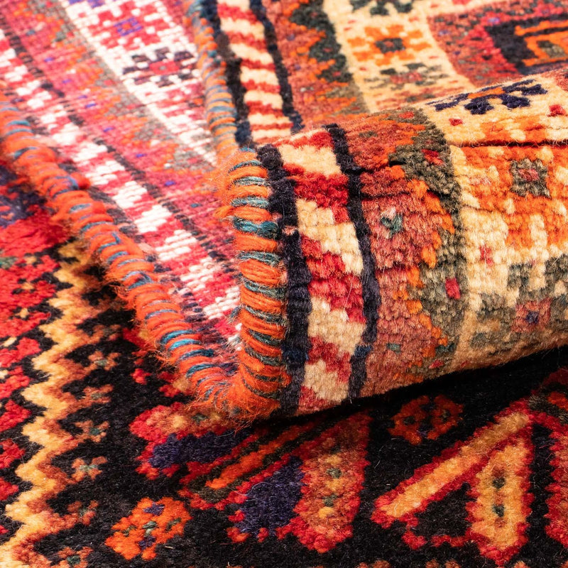 Shiraz Teppich 118x163cm - Perserteppich - dunkelrot